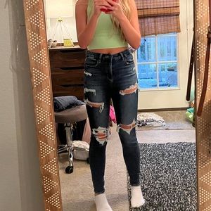 American eagle jeans. size 0 never worn but no tags. no flaws.